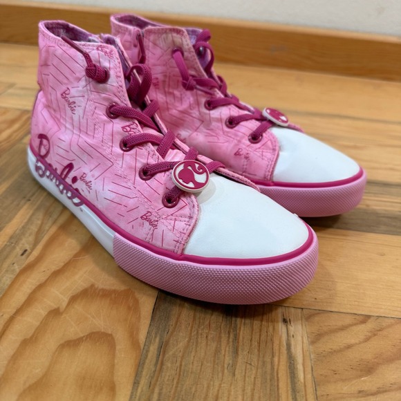 Barbie Ground Up High Top Canvas Sneakers Shoes Youth Size 5 - Picture 14 of 14